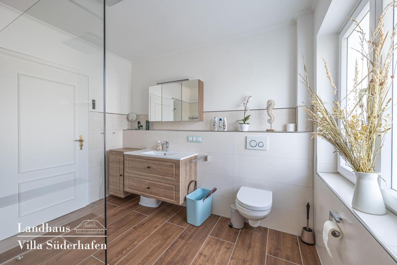 Landhaus Villa Suederhafen - Kleiner Luxus Nordstrand Bagian luar foto