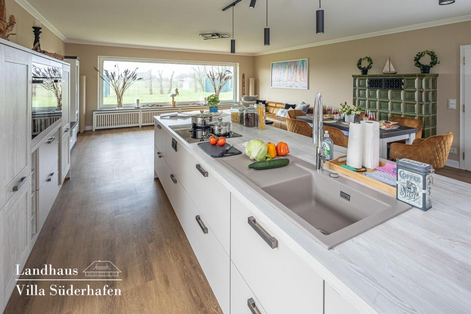 Landhaus Villa Suederhafen - Kleiner Luxus Nordstrand Bagian luar foto