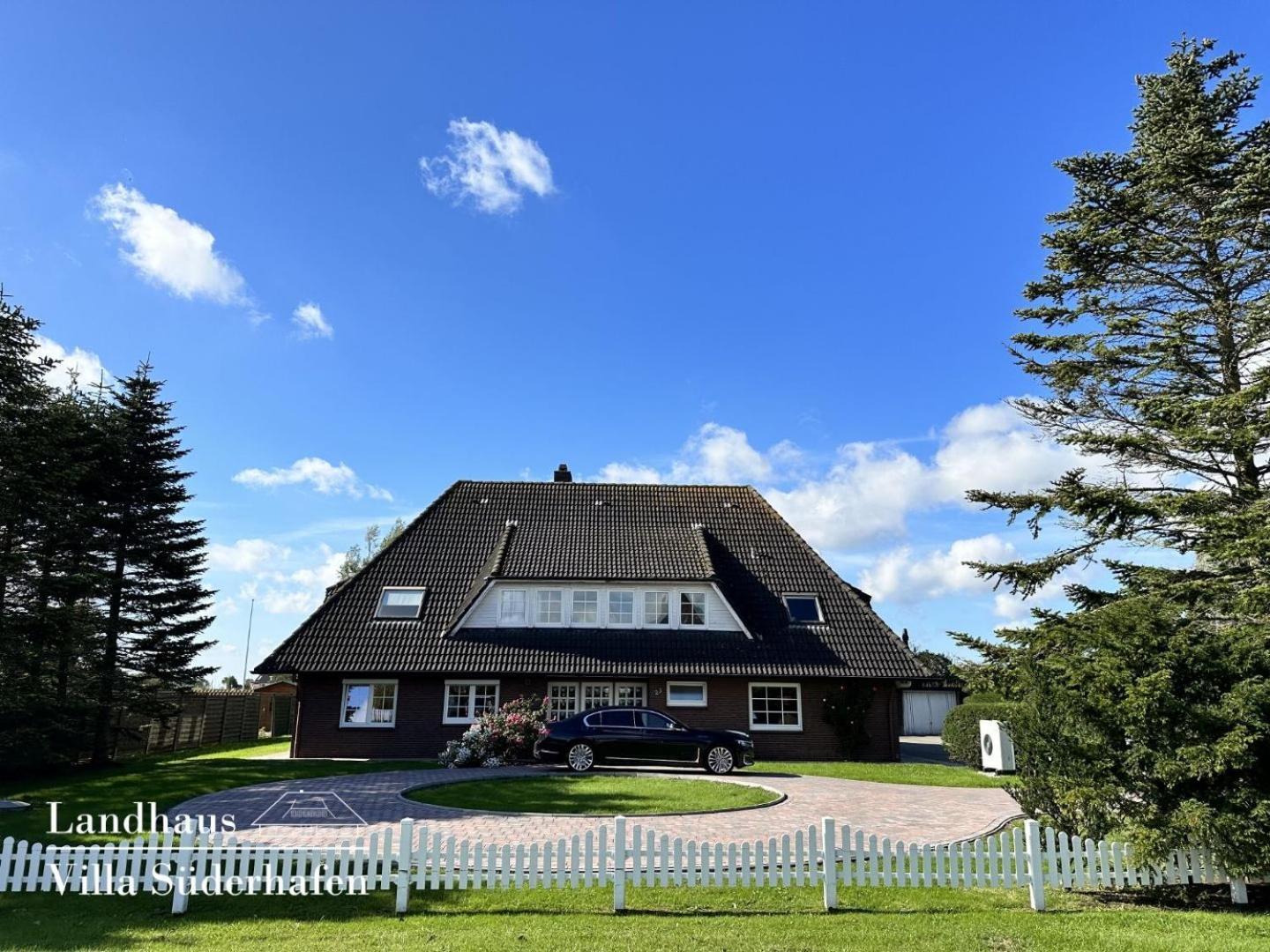 Landhaus Villa Suederhafen - Kleiner Luxus Nordstrand Bagian luar foto